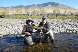 Alice and Patty at Big Hole River